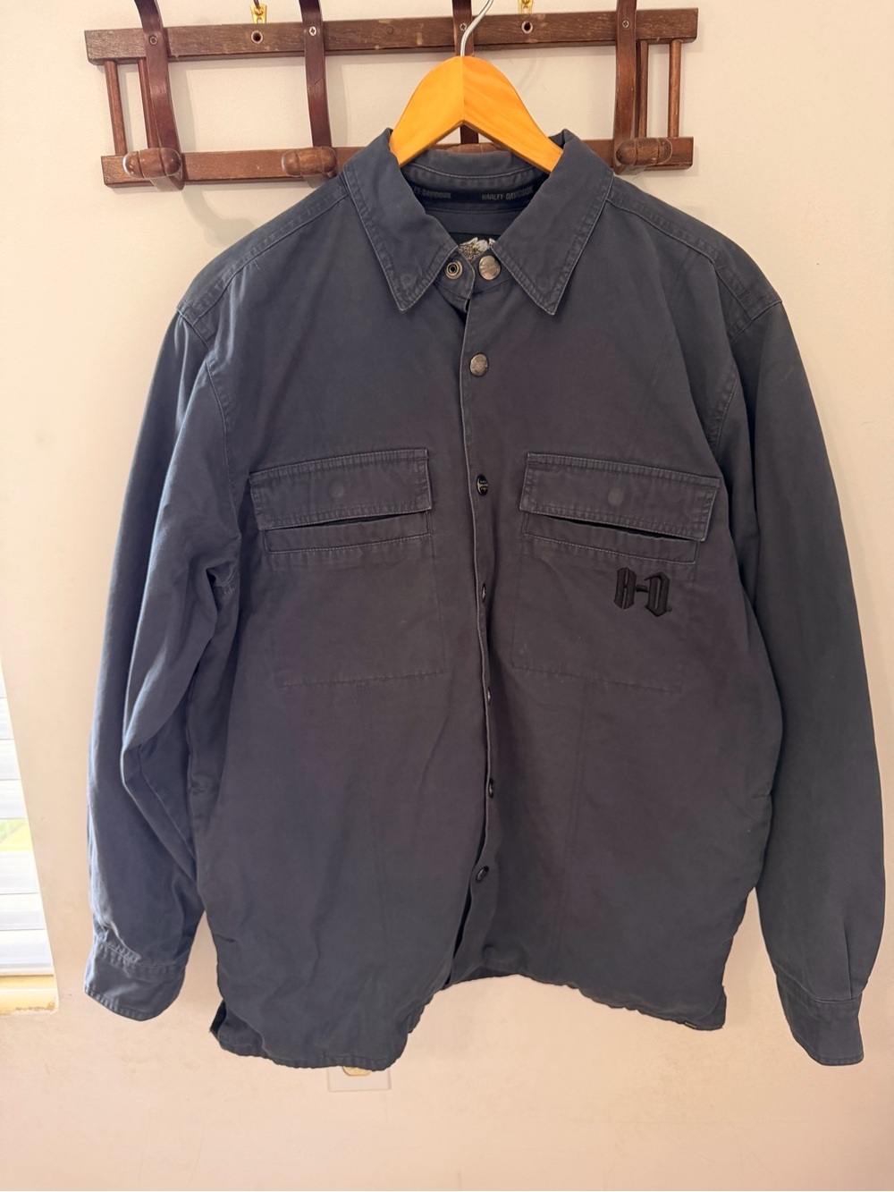 Harley Davidson Heavyweight Cotton Shirt Jacket